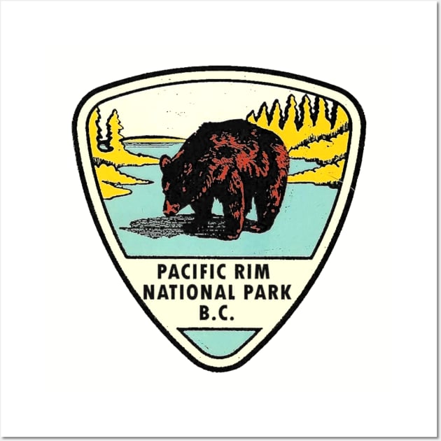 Pacific Rim National Park BC Vintage Wall Art by Hilda74